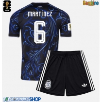 Maglie da calcio Argentina Lisandro Martinez #6 Seconda Maglia Bambino Mondiali 2026  Manica Corta + Pantaloni corti)